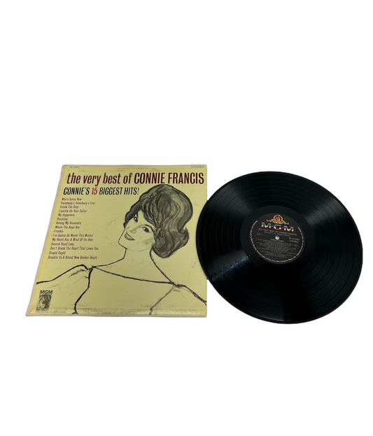 Timeless Melodies: The Very Best of Connie Francis on LP Vinyl Record