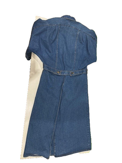Vintage Denim Long Coat