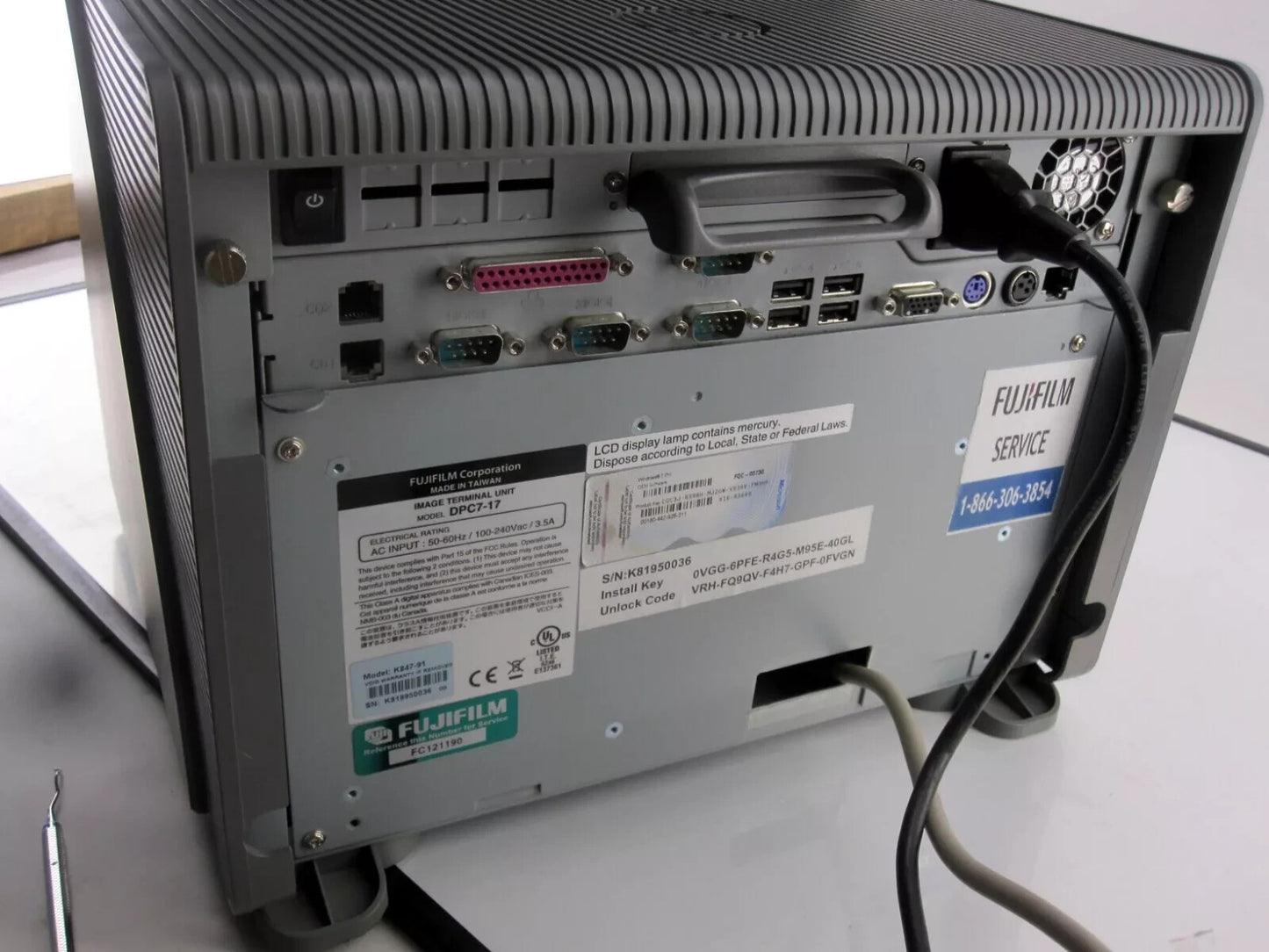 Fujifilm Image Terminal Unit DPC7-17 – Medical Imaging / Printer Interface