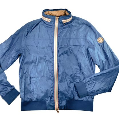 More Down Eight Blue Wind Breaker Men's Jacket