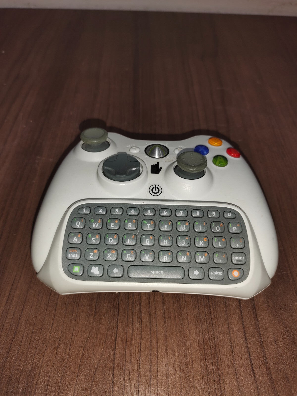 Xbox 360 controller with Chatpad
