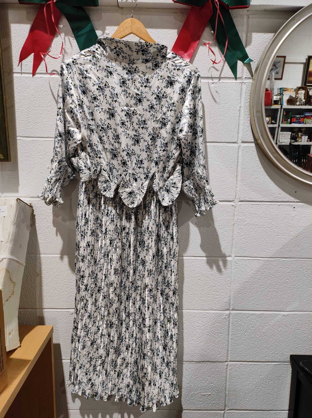 NWT Pretty Little Thing Women's Size 12 Floral Corset A Line Dress