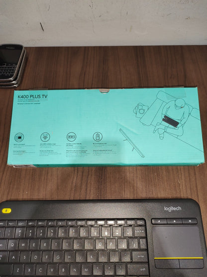 Logitech - K400 Plus TKL Wireless Membrane Keyboard for PC/TV/Laptop/Tablet