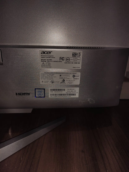 Acer Aspire C24-865 24" Windows 10 Home Intel i3 - 8GB RAM 1TB SSD