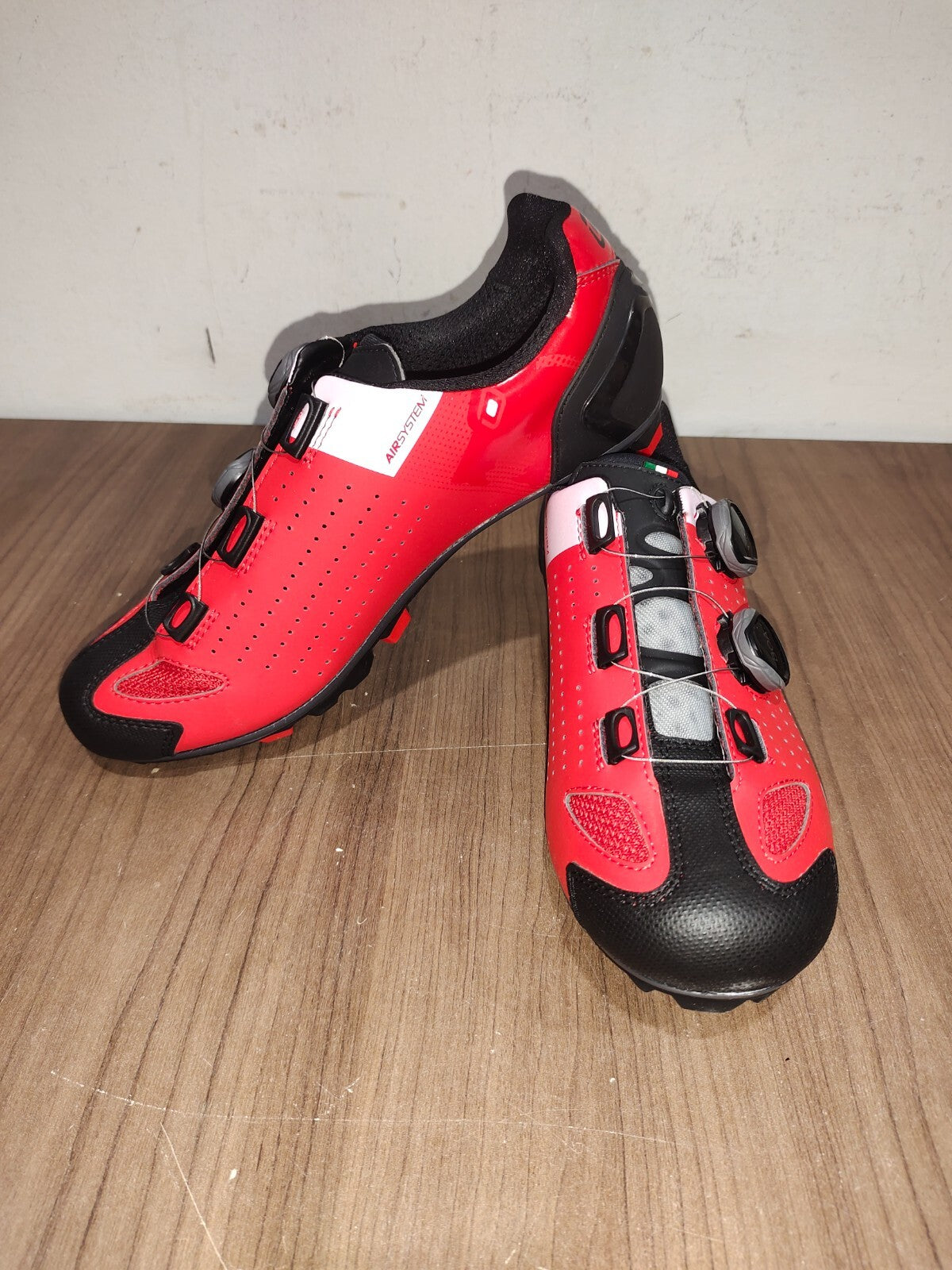 Chaussures de VTT/BMX Crono MTB NYLON Noir/Rouge - Pointure - 42 (EUR)