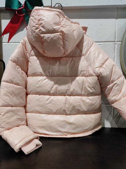 No Boundaries Women's Cropped Puffer Jacket