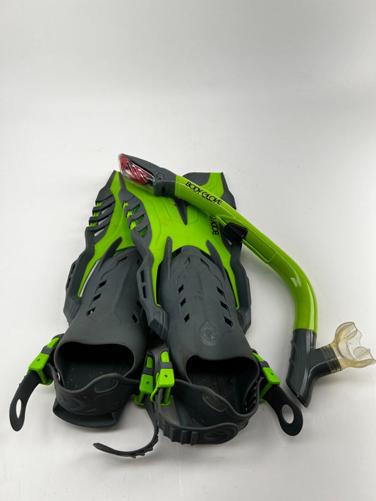 Body Glove Snorkel Set with Gear Bag Size Youth - Blue - No mask