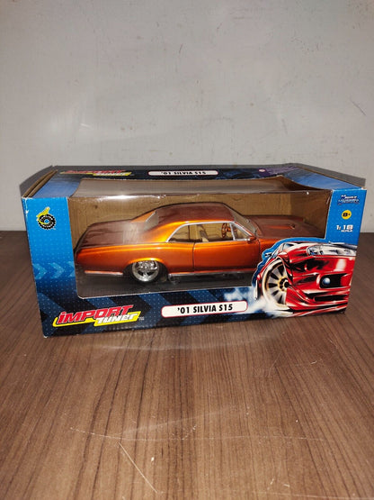 Hot Wheels Whips West Coast Customs 1966 Pontiac GTO 1:18 Scale Diecast Car
