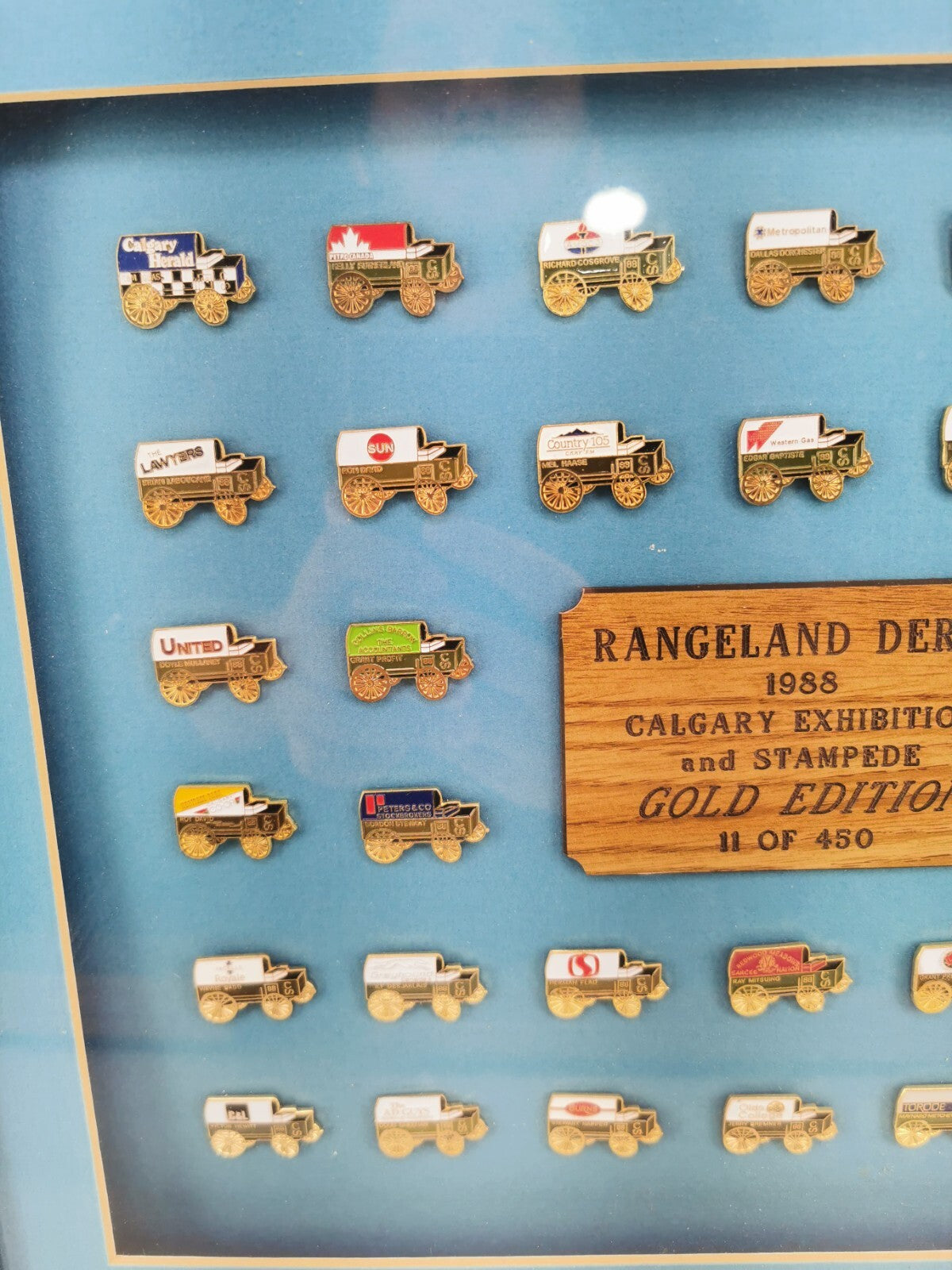 Rangeland derby 1988 Calgary exhibition gold edition 11 off 450