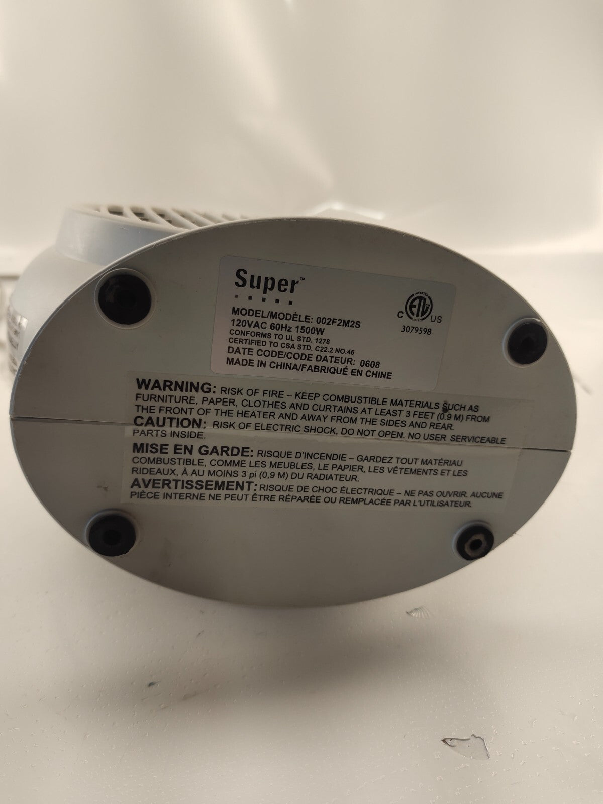 Super Portable Plastic Electric Fan Adjustable
