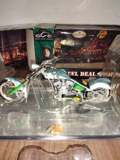 Bass Pro Shops/OCC ~ The Reel Deal Chopper ~ Die-Cast 1/10 Scale  New In Box T60