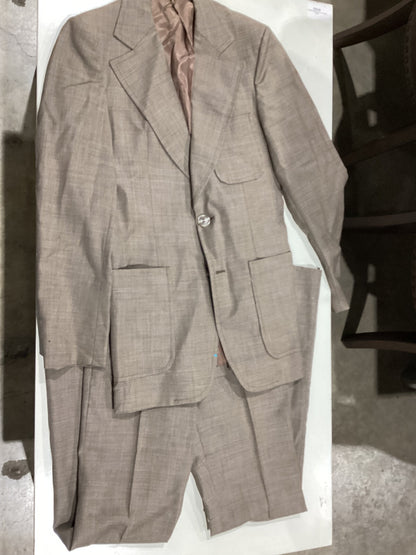 Women Beige Siut Blazer And Pants