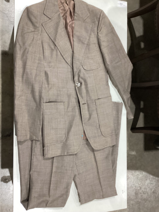 Women Beige Siut Blazer And Pants
