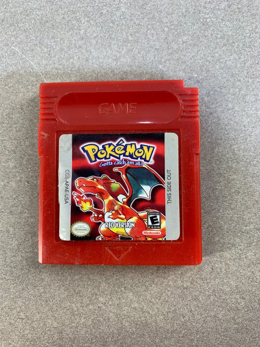 POKEMON RED VERSION GAME BOY **CARTRIDGE ONLY**