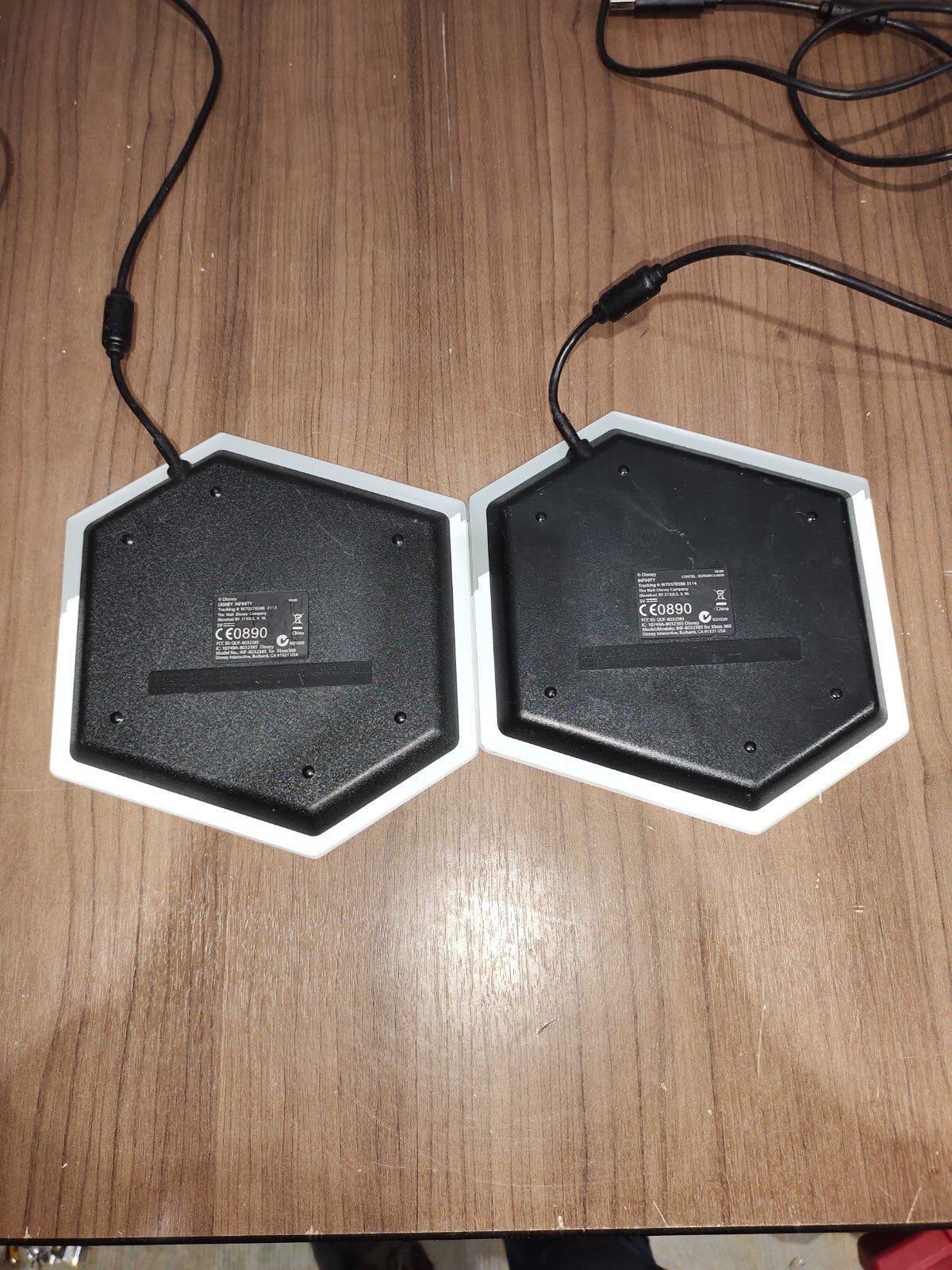 Disney Infinity USB Portal Base Pad for Xbox 360 Model INF-8032385 - Set of 2