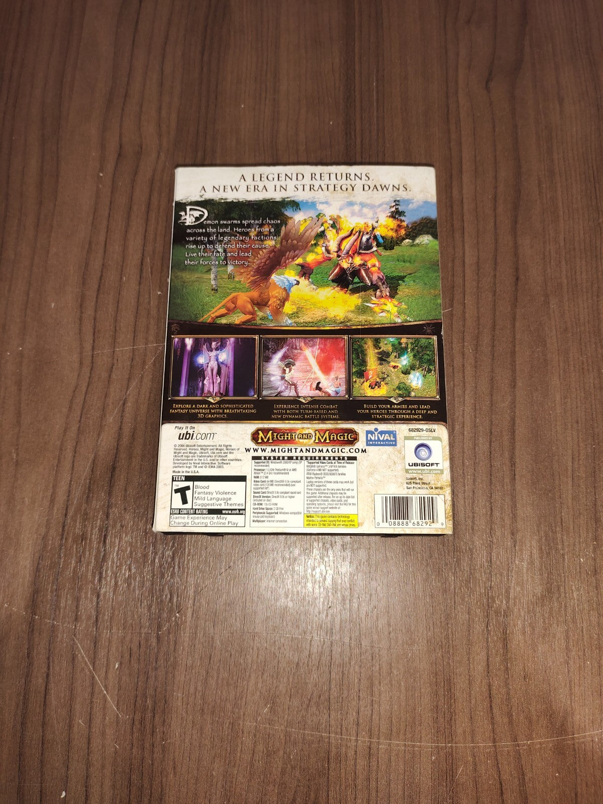 Might And Magic Heroes V PC Set of 4 Discs Complete