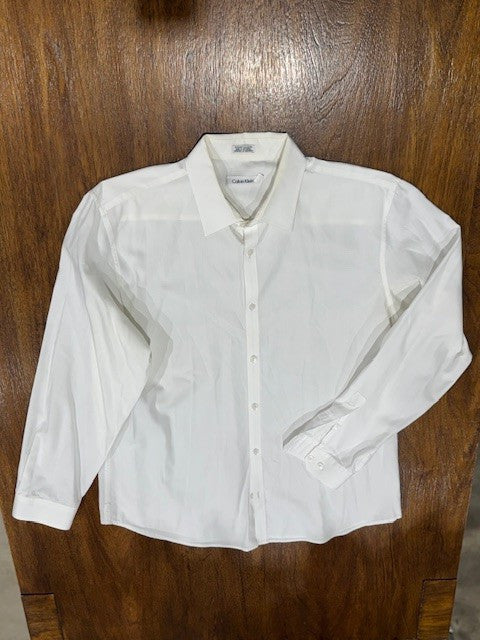 Calvin Klein White Dress Shirt