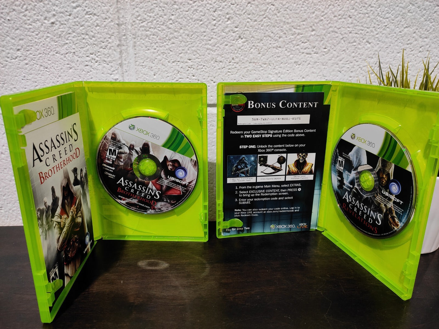 XBOX 360 Assassins Creed Video Games Brotherhood & Revelations