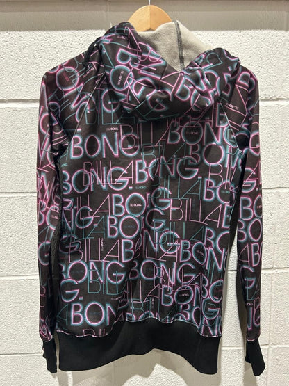 Billabong Women's  Multicolor Zip-Up Hoodie Size L