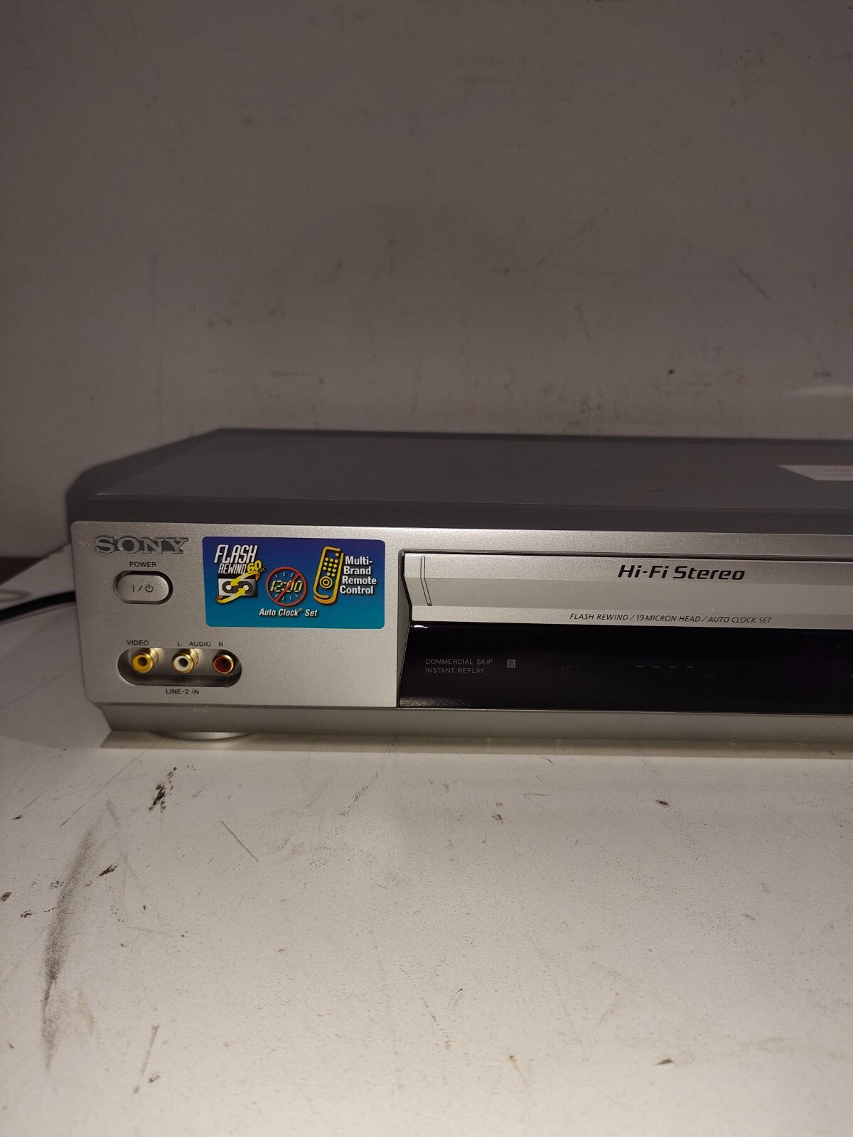 Sony SLV-N77 VHS VCR Hi-FI Player Recorder