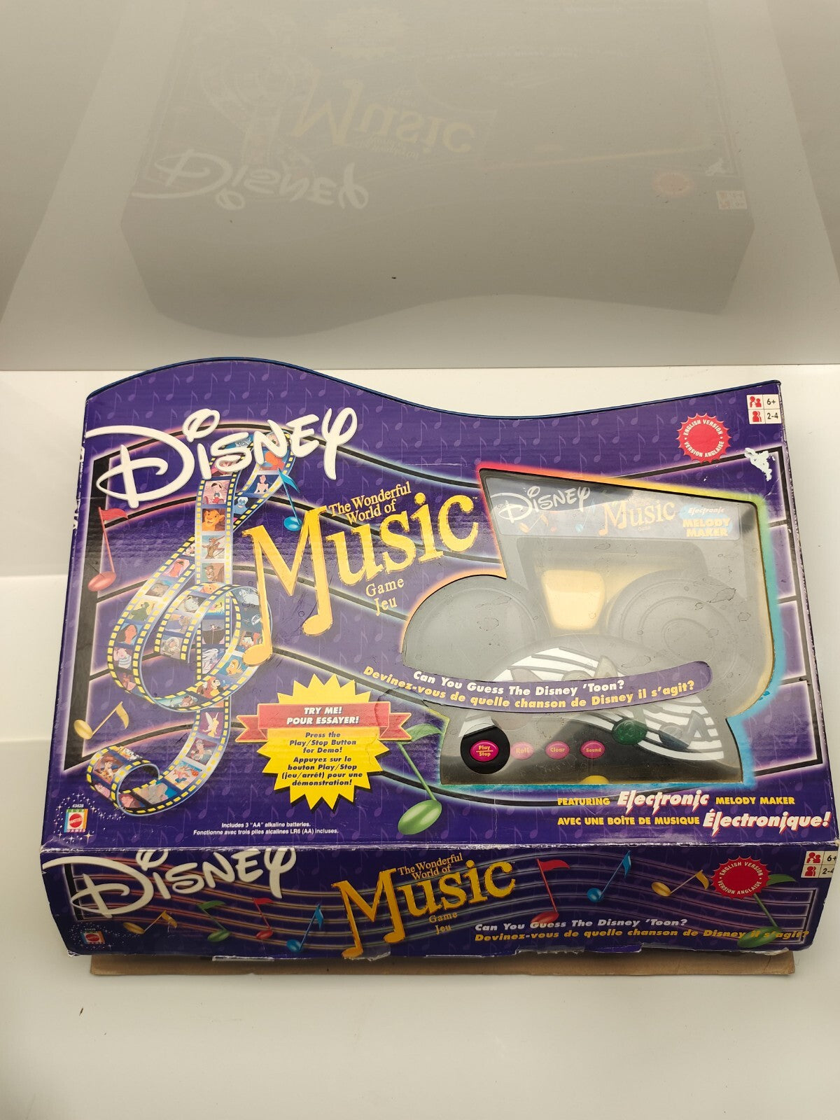 Disney The Wonderful World of Music Game by Mattel (2002) Tested/Works/Complete