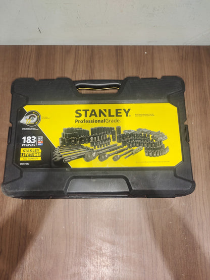 Stanley STMT71662 Pro Grade Black Chrome Socket Set - 183 Pieces
