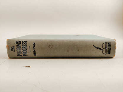 John Bunyan Pilgrim's Progress Illustrated Edition 1933 Antique HC Book