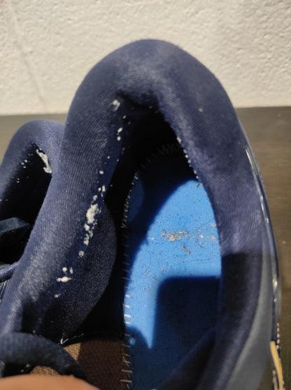 Asics Gel-Kayano 26 Navy Blue Gold Running Shoes 1012A457 Women Size 9 FlyteFoam