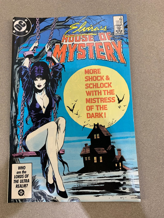 Elvira's House of Mystery #5 (DC Comics July 1986)
