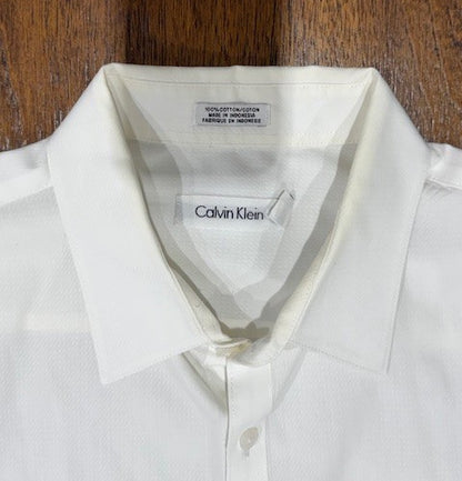 Calvin Klein White Dress Shirt