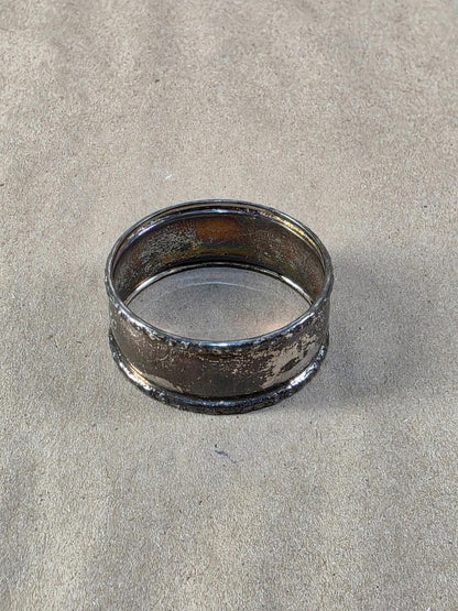 Birks Sterling Silver Napkin Ring Antique Art Deco Hallmarked 1930s