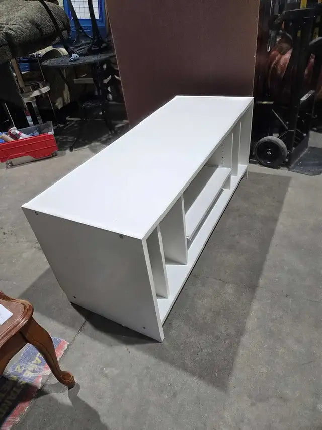 White TV Stand