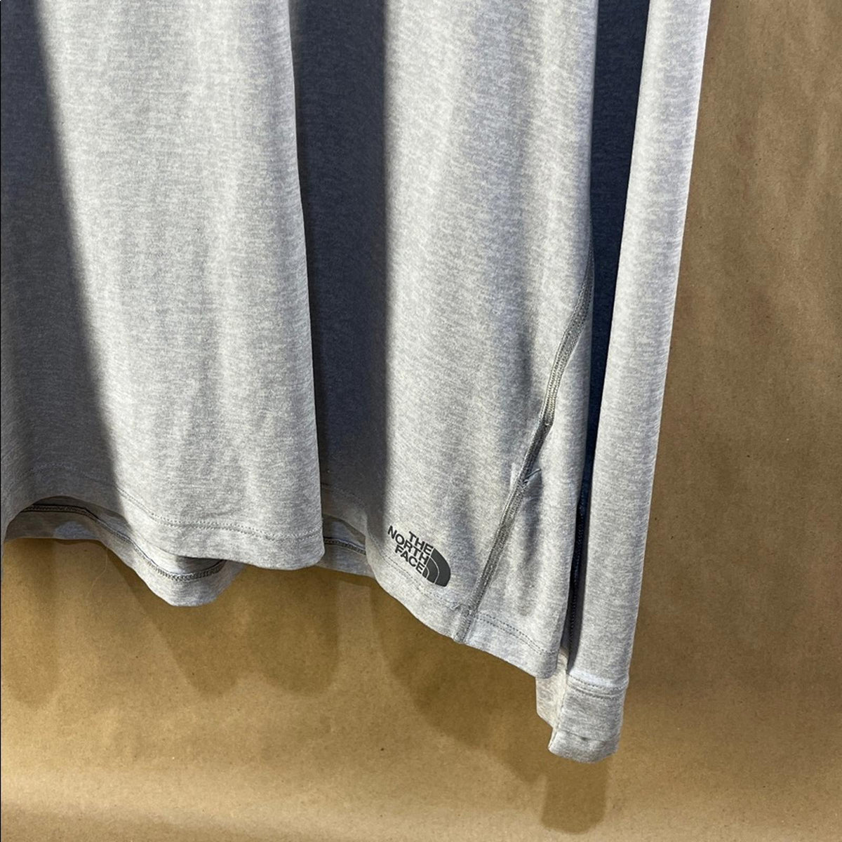The North Face Women’s Grey Lightweight Long Sleeve Hoodie (Size XL)