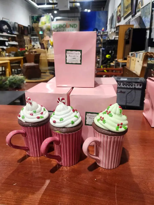 Ganz Christmas Cupcake Mug - 8 Available