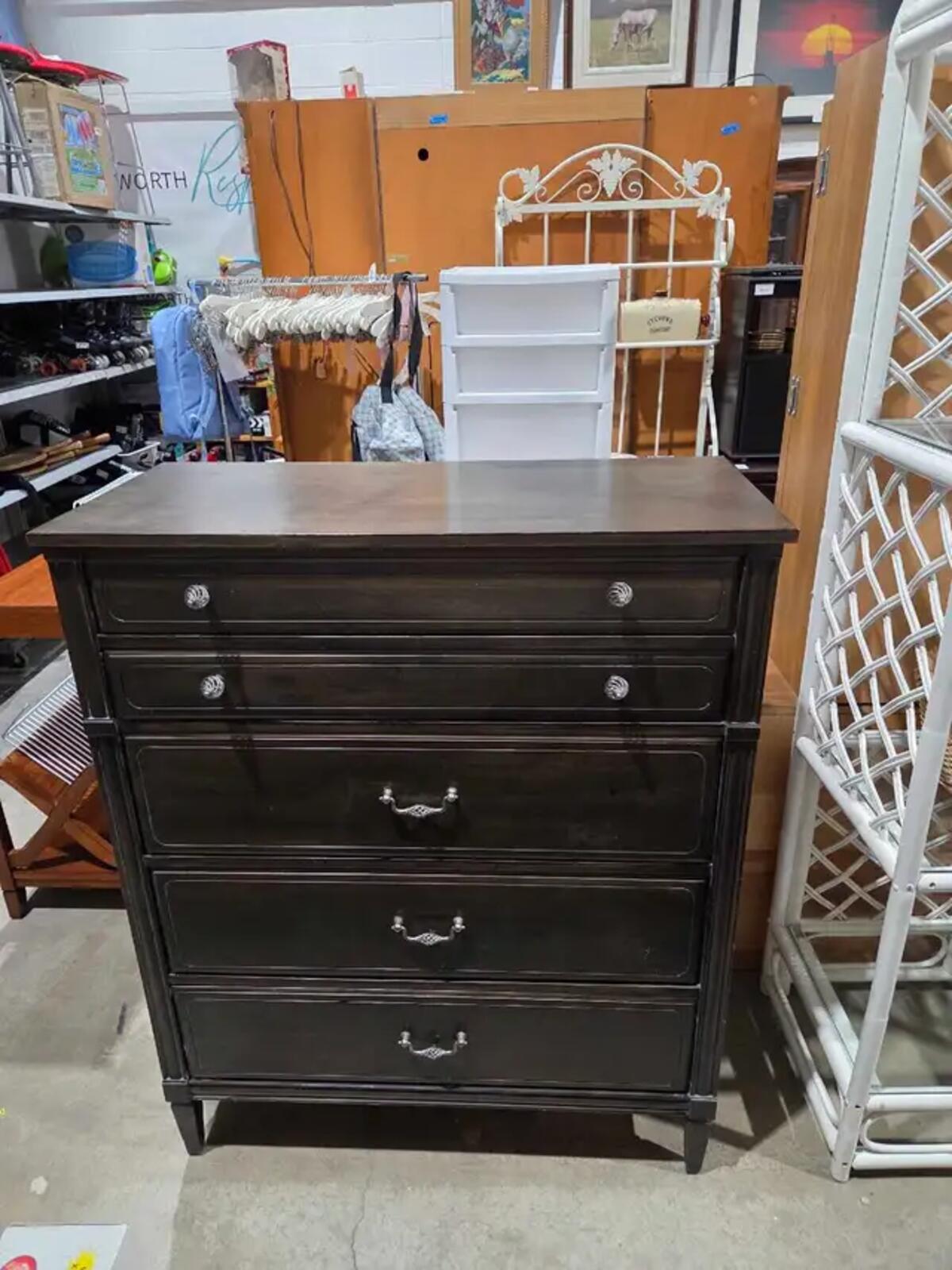 Haddon Hall Wooden 5-Drawer Dresser