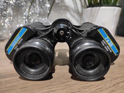 Vintage Tasco 304 Fully Coated 7x35 346 Ft/1000 Yards 115m/1000m Binoculars