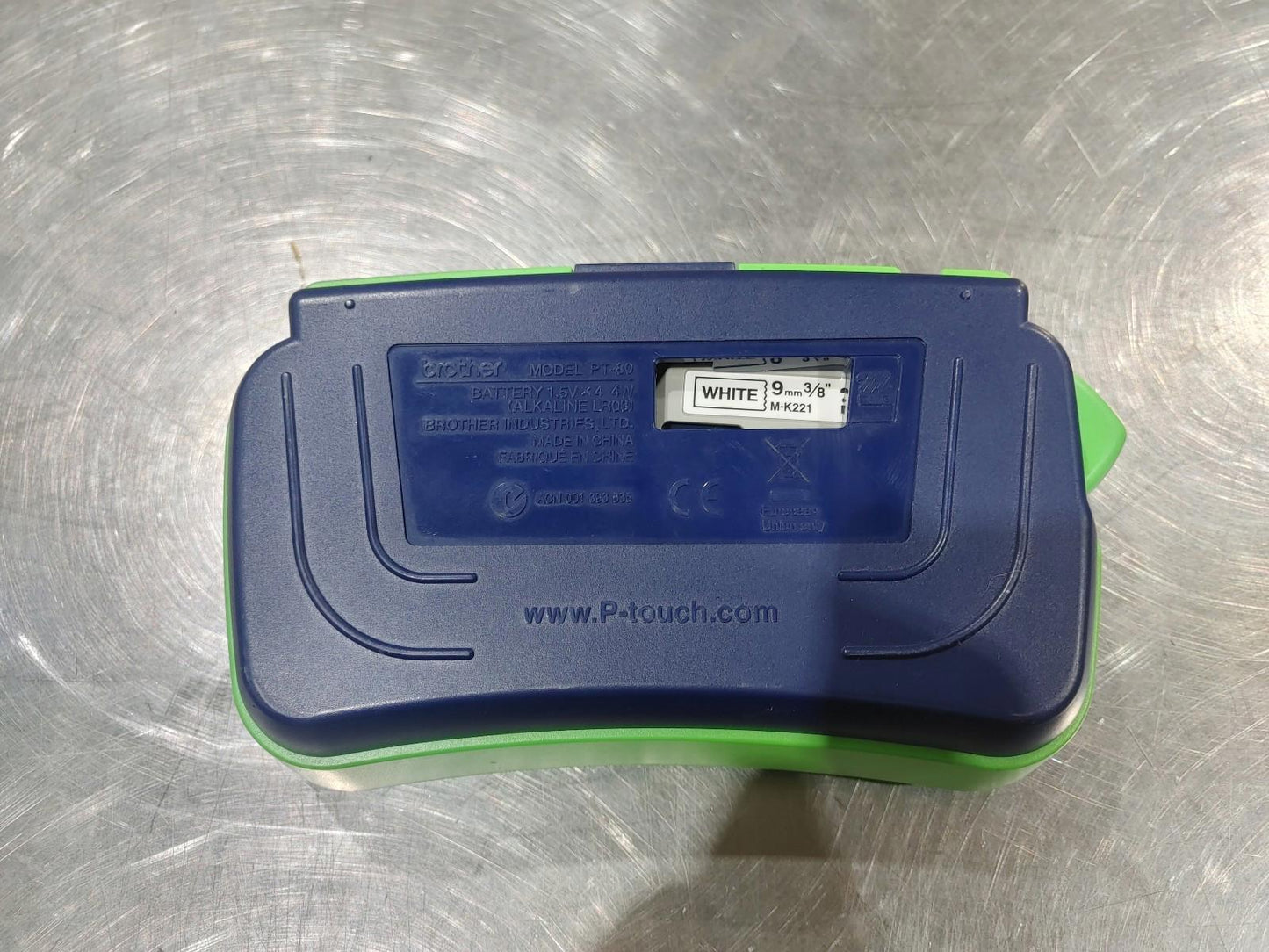 Good Condition Brother P-touch Handheld Label Maker/Printer Model PT-80 Untested