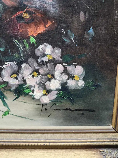 Original Floral Oil Painting