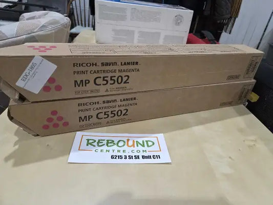 Ricoh MP C5502 Magenta Toner - 2 Available