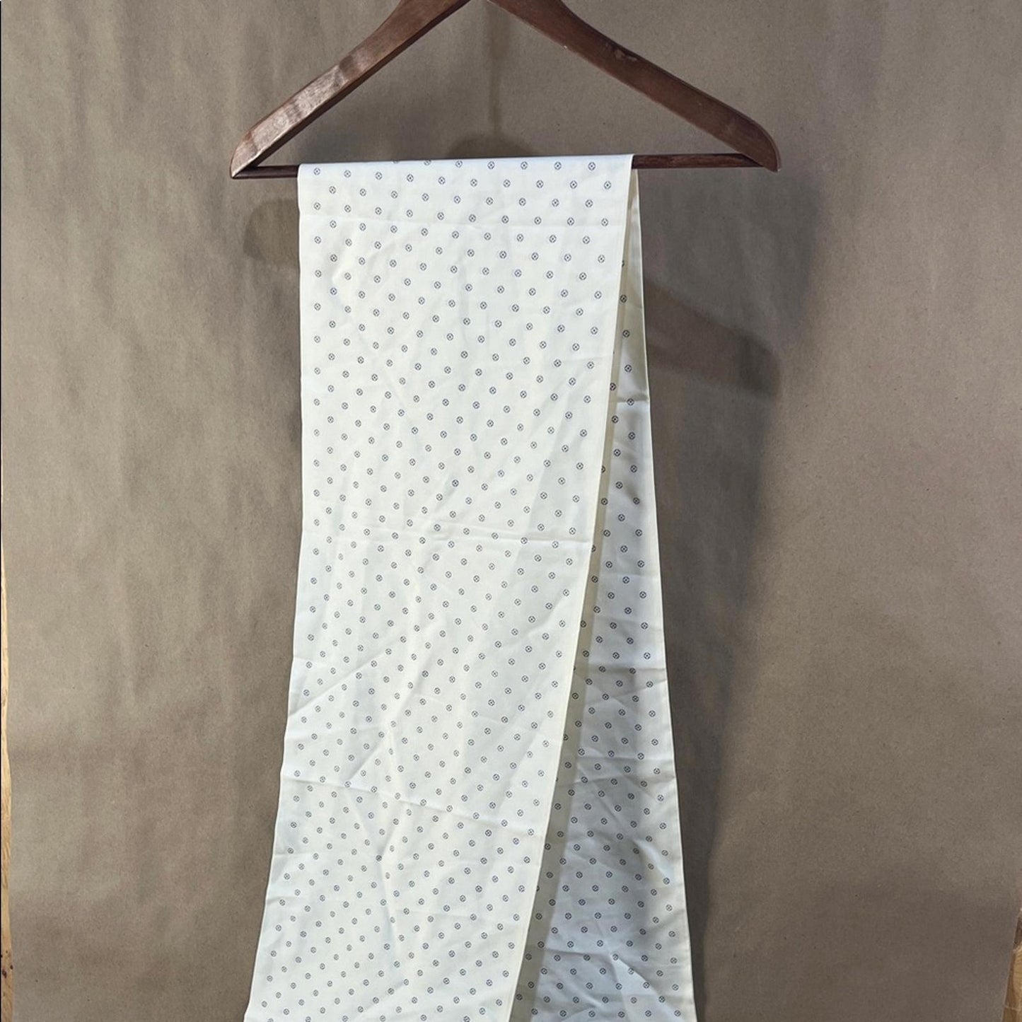 NWT J.Crew Elegant Cream Silk Scarf