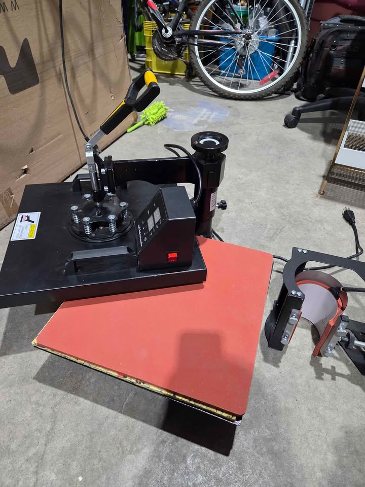 6in1 Swing Away Heat Press Machine 110V Multifunctional Sublimation Machine