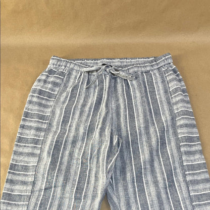 Carré Noir Women’s Grey Linen Pants (Size S)