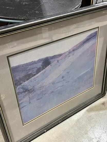 Vintage Framed Art Prints set of 2