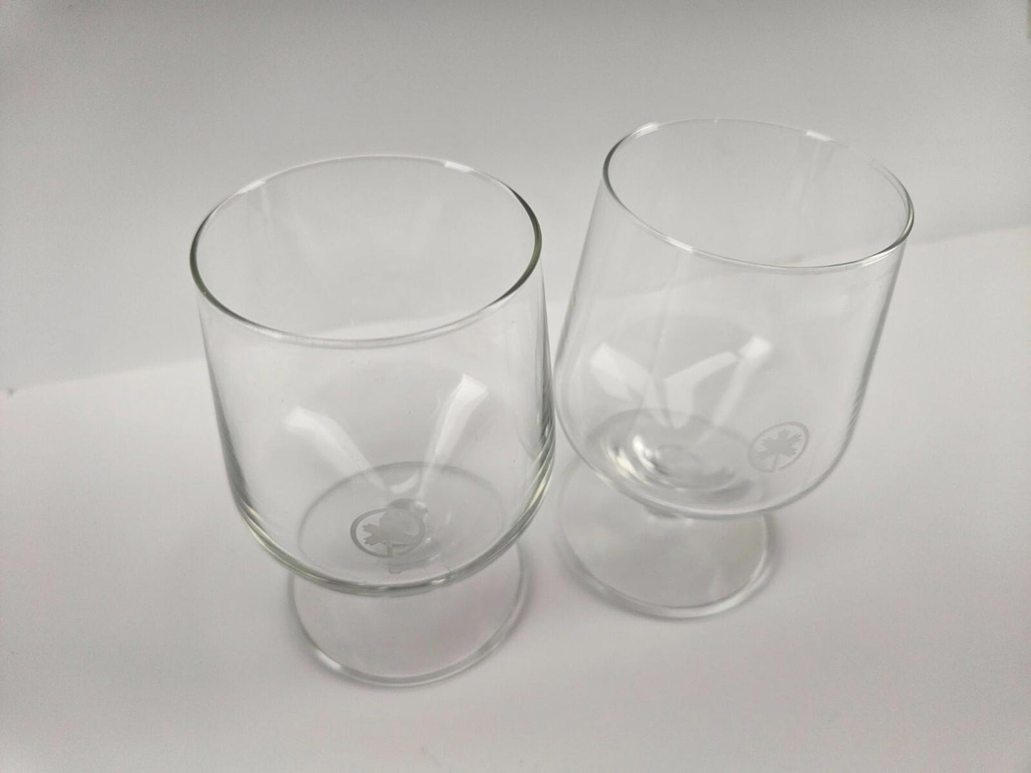 Lot of 2 - 1988 Olympic Glasses