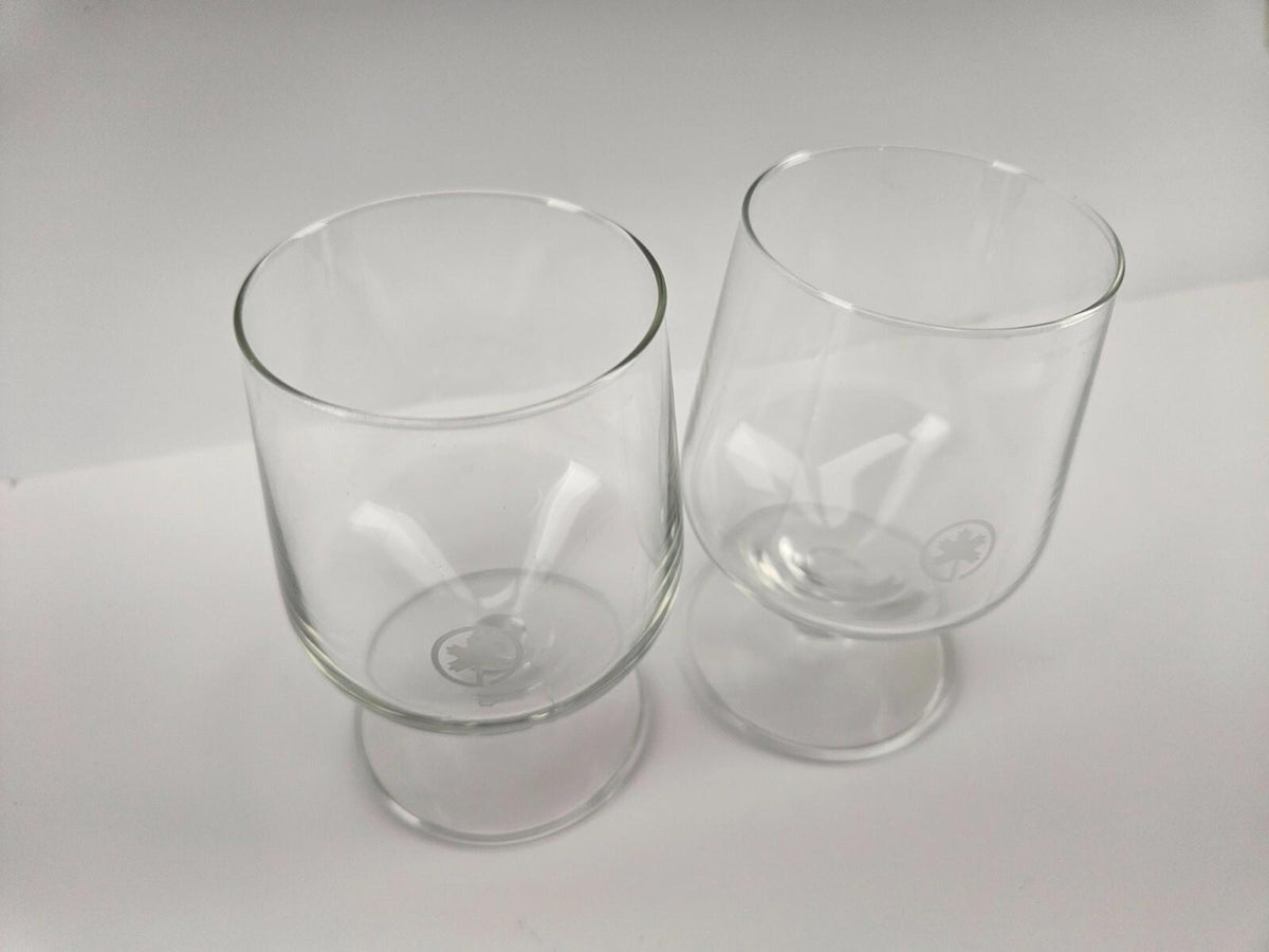 Lot of 2 - 1988 Olympic Glasses