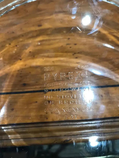 Vintage Pyrex Tart and Pie Dish - Set of 2
