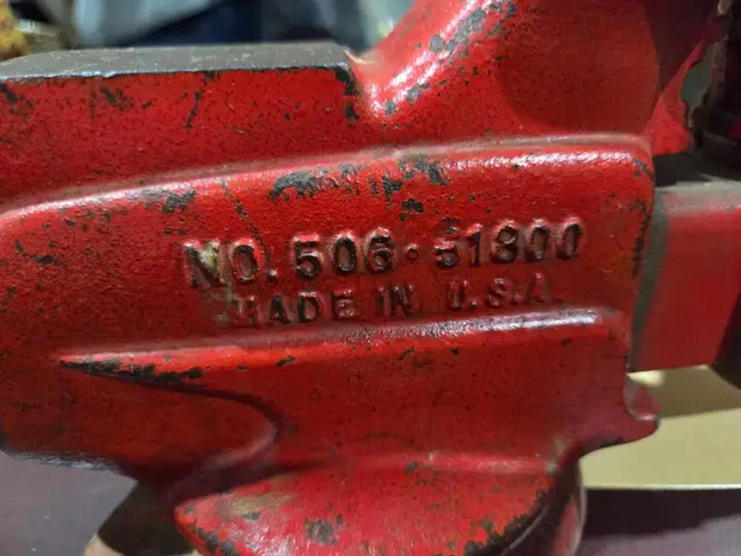 Vintage Craftsman Bench Vise