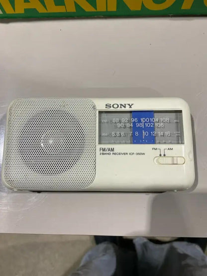 Sony ICF-350W2 Band FM/AM Portable Receiver.
