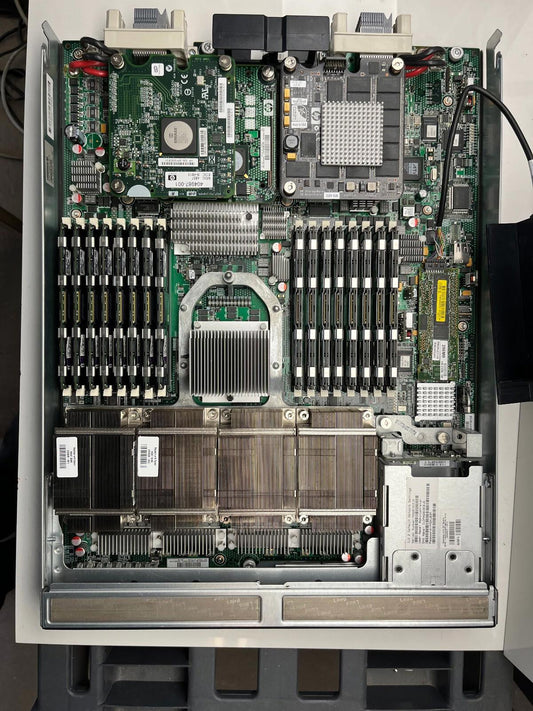 GOOD CONDITION HP ProLiant BL680c G5 Server Blade UNTESTED MXQ90302JD