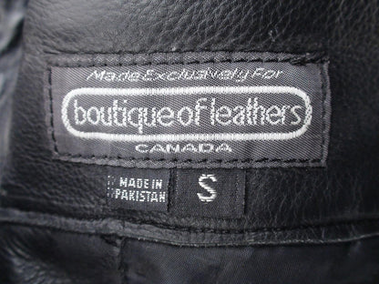 Motorcycle Riding Pants | Size Small | Boutique of Leathers | Canada | Black |